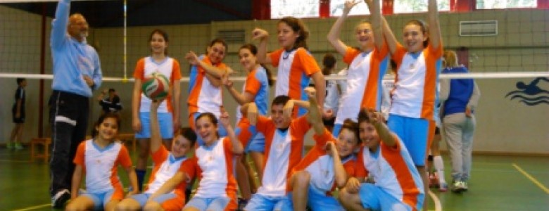 Σχολή Χατζήβεη - Εξαιρετική εμφάνιση στο Mini Volley!  - 26/2/2014