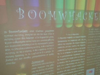 Εκπαιδεύοντας για τα boomwhackers! Εκπαιδεύοντας για τα boomwhackers!