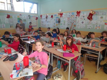 Σχολή Χατζήβεη - Χριστουγεννιάτικη Κατασκευή! - 22/12/2017