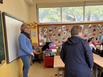 Σχολή Χατζήβεη - Μας Επισκέφτηκαν Εκπρόσωποι Γαλλικού Σχολείου - 25/2/2026 Σχολή Χατζήβεη - Μας Επισκέφτηκαν Εκπρόσωποι Γαλλικού Σχολείου - 25/2/2026
