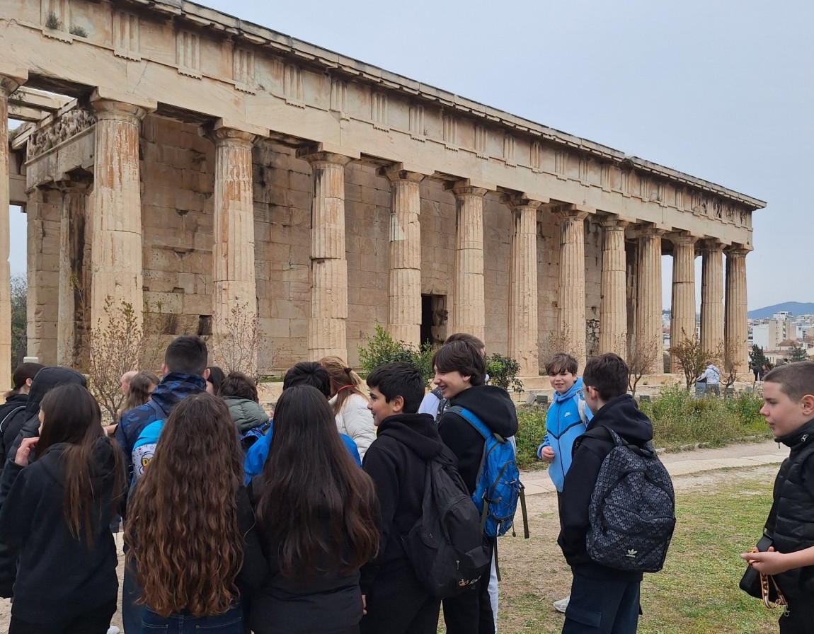 Σχολή Χατζήβεη - Η Α' Γυμνασίου στην Αρχαία Αγορά - 19/3/2026 Σχολή Χατζήβεη - Η Α' Γυμνασίου στην Αρχαία Αγορά - 19/3/2026