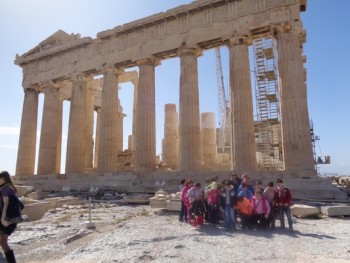 Μια μέρα στην Ακρόπολη!