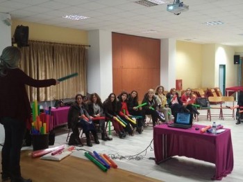 Εκπαιδεύοντας για τα boomwhackers!