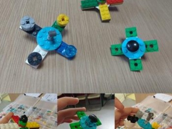 Φτιάχνοντας LEGO fidget spinners και cubes!