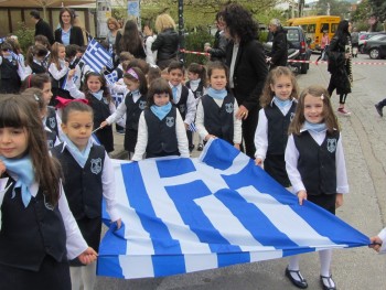 Σχολή Χατζήβεη - Παρέλαση 25ης Μαρτίου - 13/4/2018