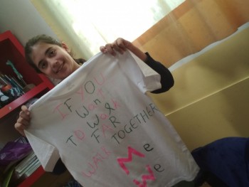 Σχολή Χατζήβεη - Φτιάχνοντας τα Δικά μας Τ-Shirt - 16/4/2018
