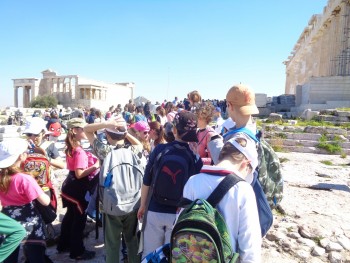 Σχολή Χατζήβεη - Επίσκεψη στον αρχαιολογικό χώρο της Ακρόπολης! - 21/3/2019