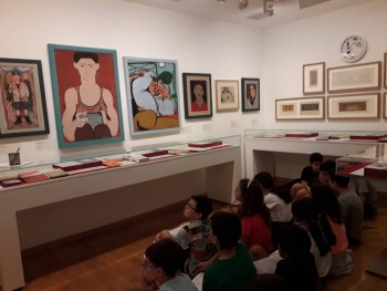 Σχολή Χατζήβεη - Στην Πινακοθήκη του Χατζηκυριάκου Γκίκα - 21/10/2019