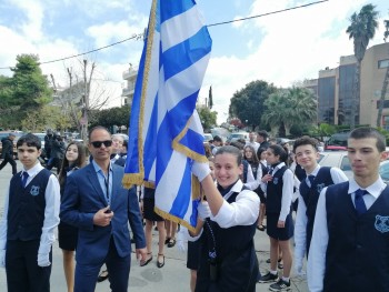 Σχολή Χατζήβεη - Παρέλαση Γυμνασίου - 26/3/2026